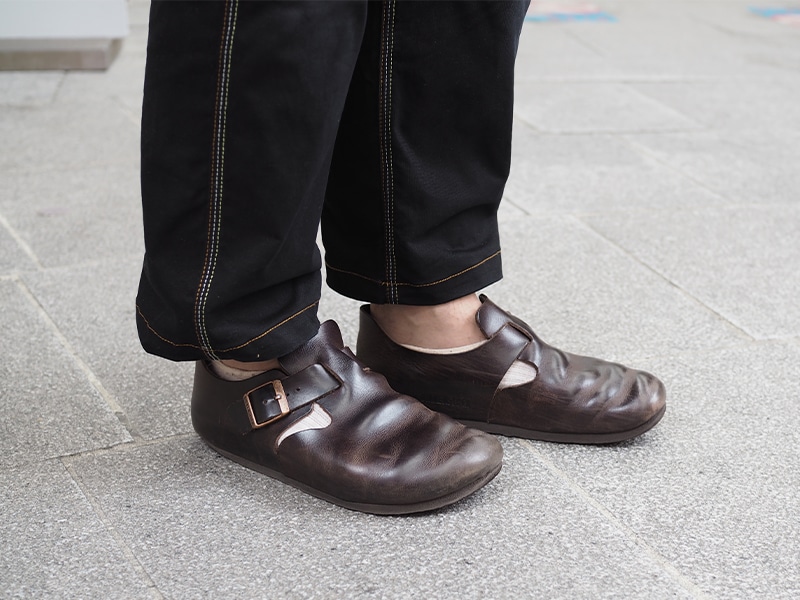 BIRKENSTOCK 吉祥寺 足元