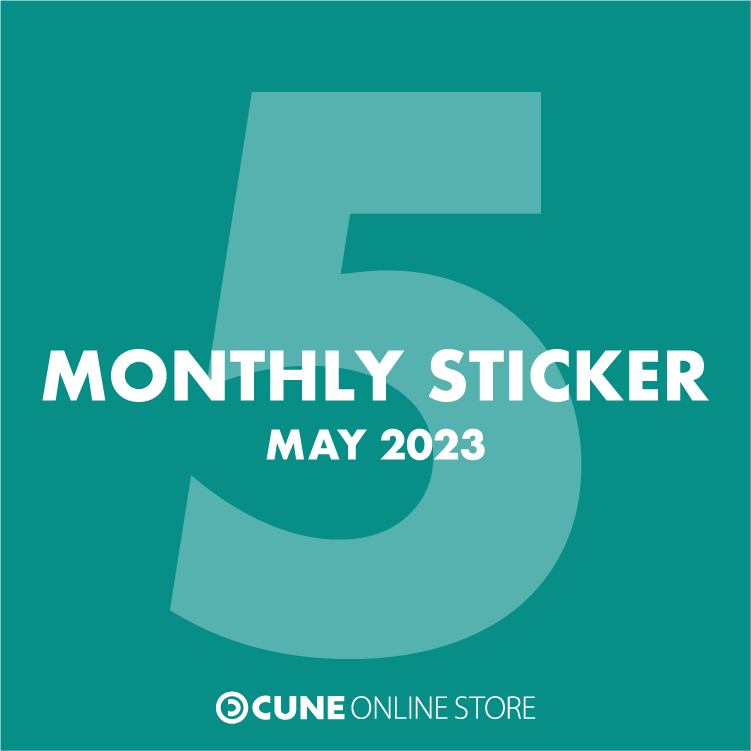 CUNE MONTHLY STICKER MAY 2023