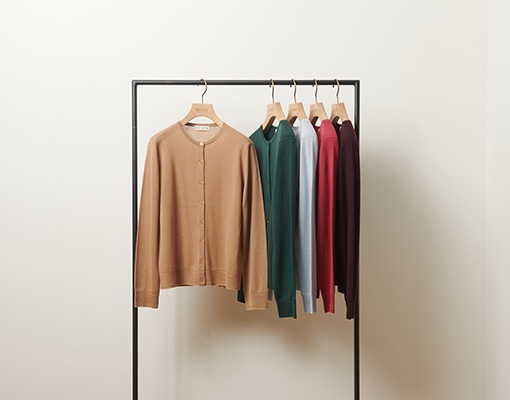 SCAPA カシウールニットカーディガン