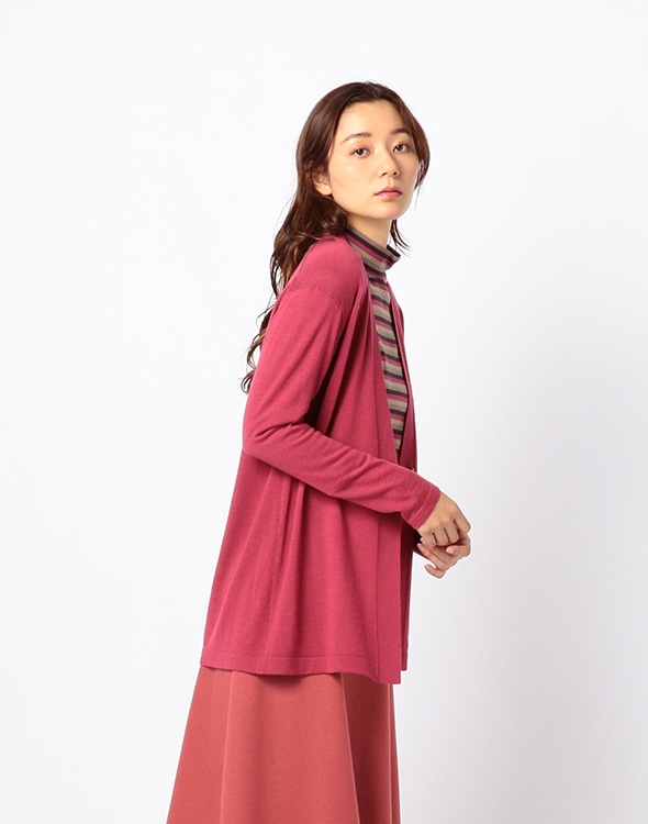 SCAPA カシウールニットロングカーディガン