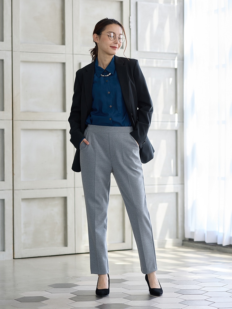 グレーの着用イメージ
