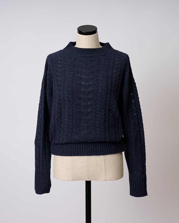 オープンケーブルニットの商品画像