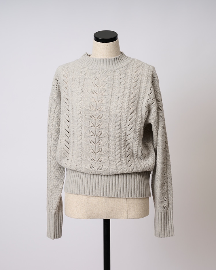 オープンケーブルニットの商品画像