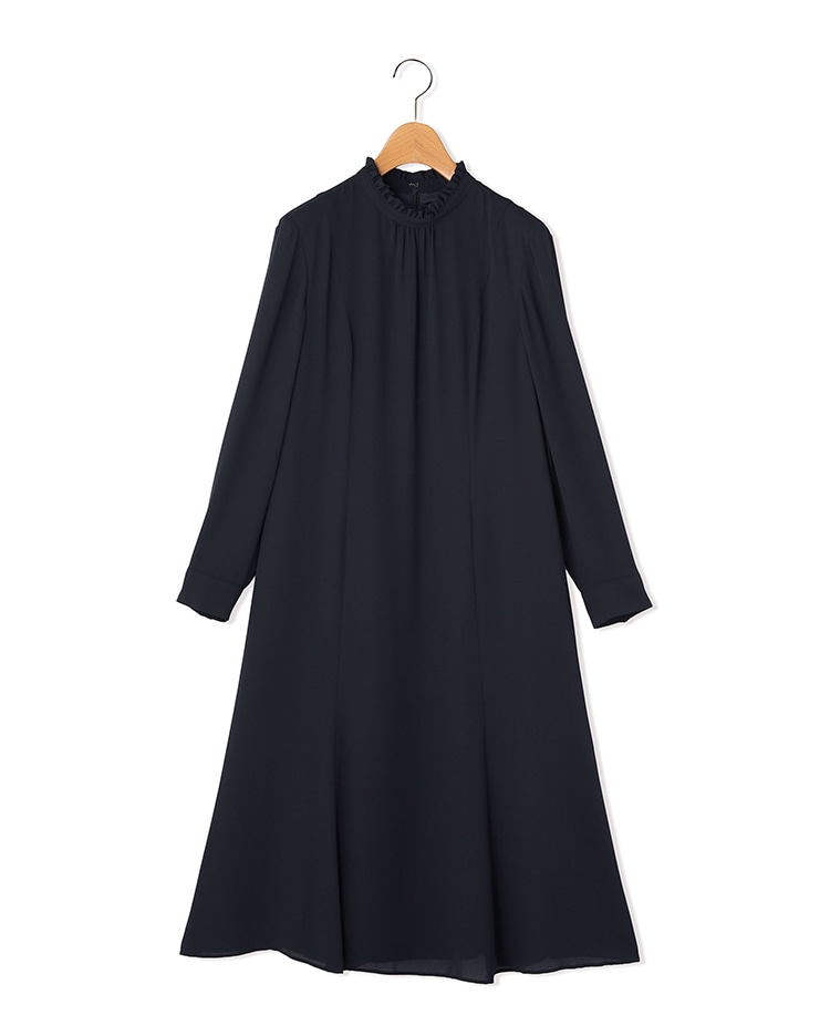 パウダーシフォンワンピース