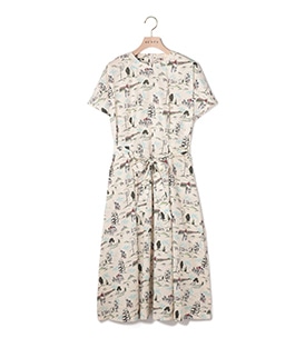 Liberty Printポロチームワンピース