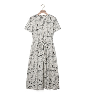 Liberty Printポロチームワンピース