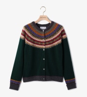Alpine shortニットカーディガン