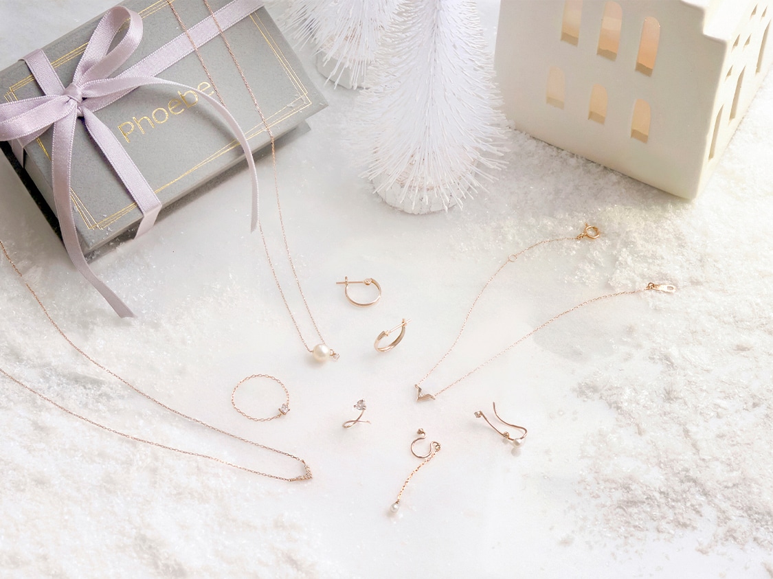Phoebe K10 Rose Gold Jewelry