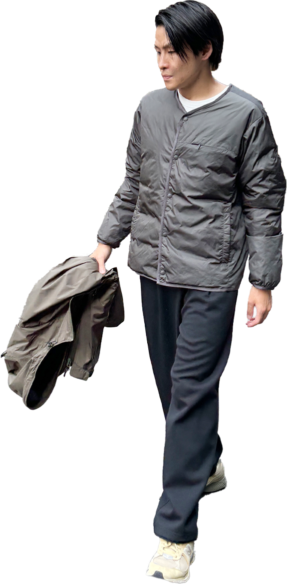 NANGA×GrandPARK/ナンガ×グランドパーク別注インナーダウンブルゾン