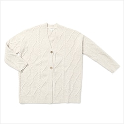 ZWCC2012 WOMENS OVERSIZED CABLE CARDIGAN