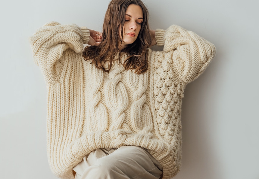 MIRSTORES ‐ HANDKNITTED SWEATER