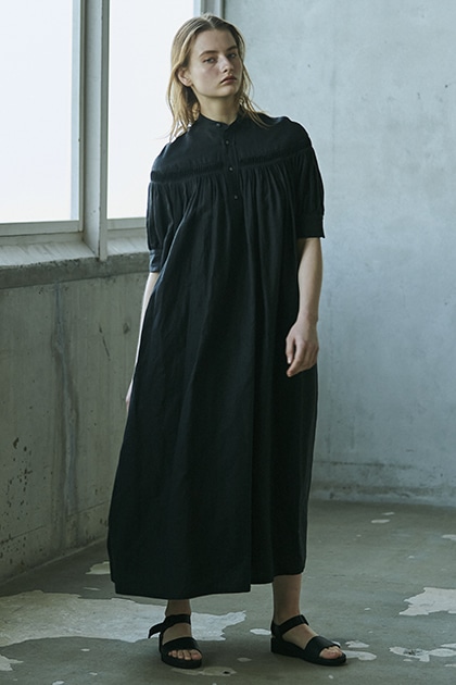 Scye - LINEN PIN TUCK DRESS