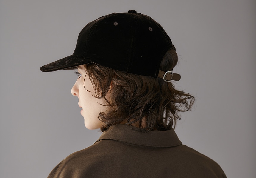 KIJIMA TAKAYUKI - VELOUR CAP