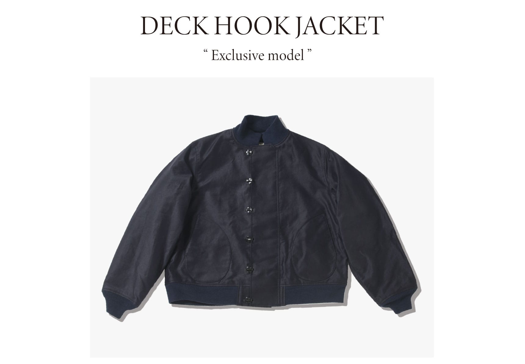 Buzz rickson's deck hook jacket Bshop神戸のbshopで購入しました