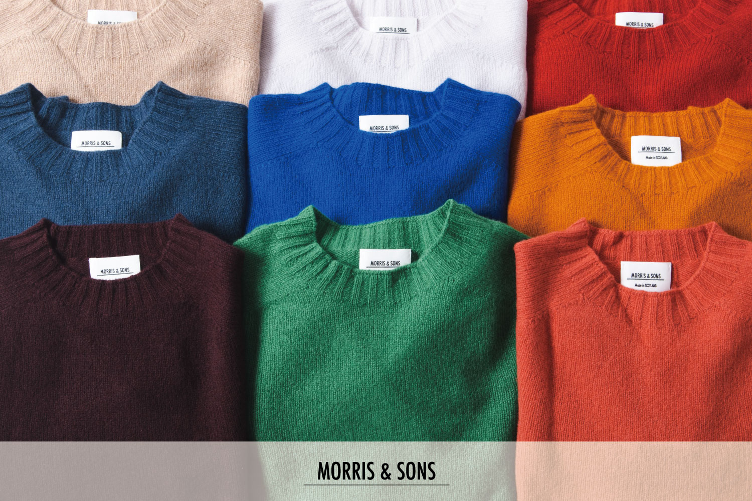 MORRIS&SONS モリスアンドサンズ セーター-