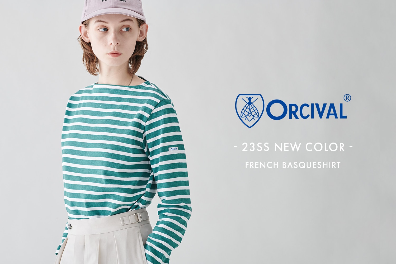 ORCIVAL - 23SS FRENCH BASQUESHIRT