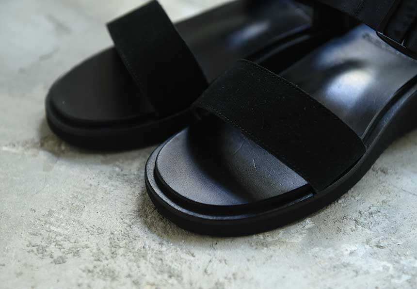 23SS FOOTWORKS Leather Sandal 美品 フットワークス - サンダル