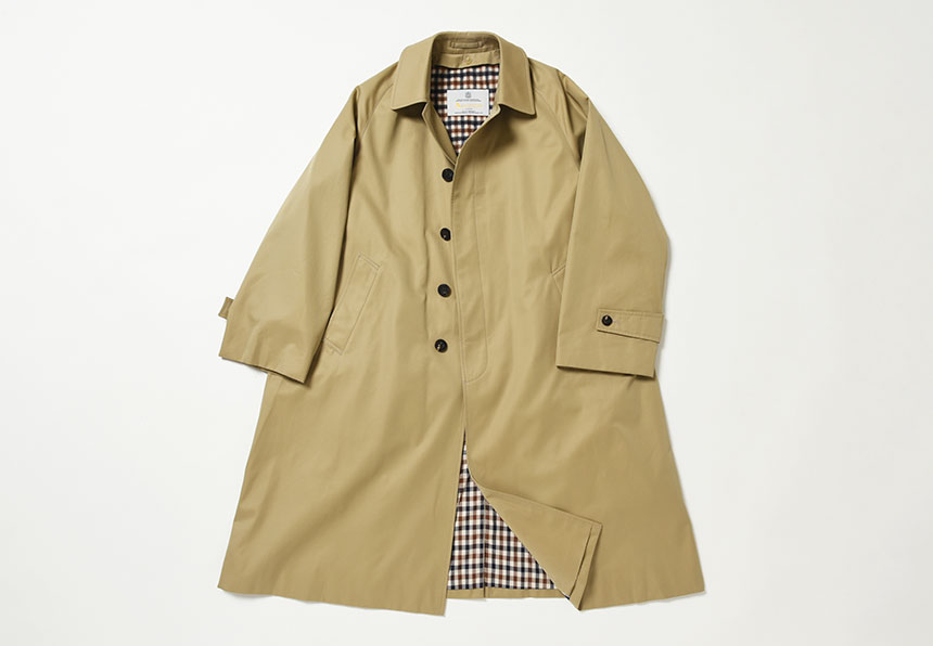 Aquascutum アクアスキュータムバルマカーンコート◯カラー