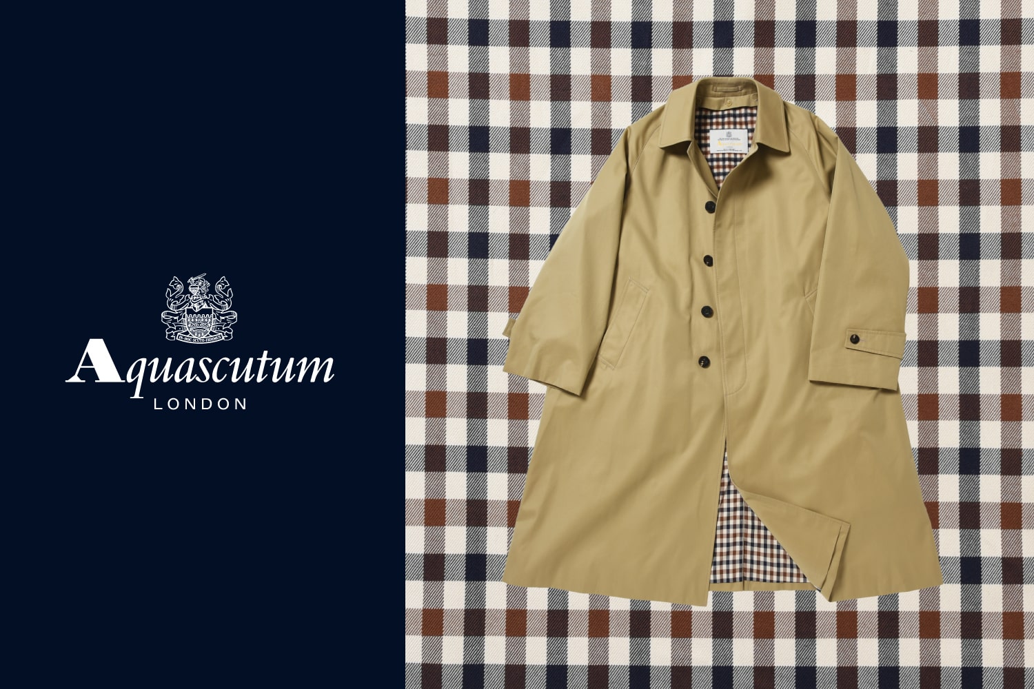 Aquascutum - BALMACAAN COAT