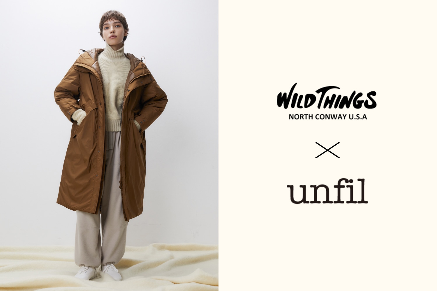 WILD THINGS × unfil - 2WAY LONG DENALI