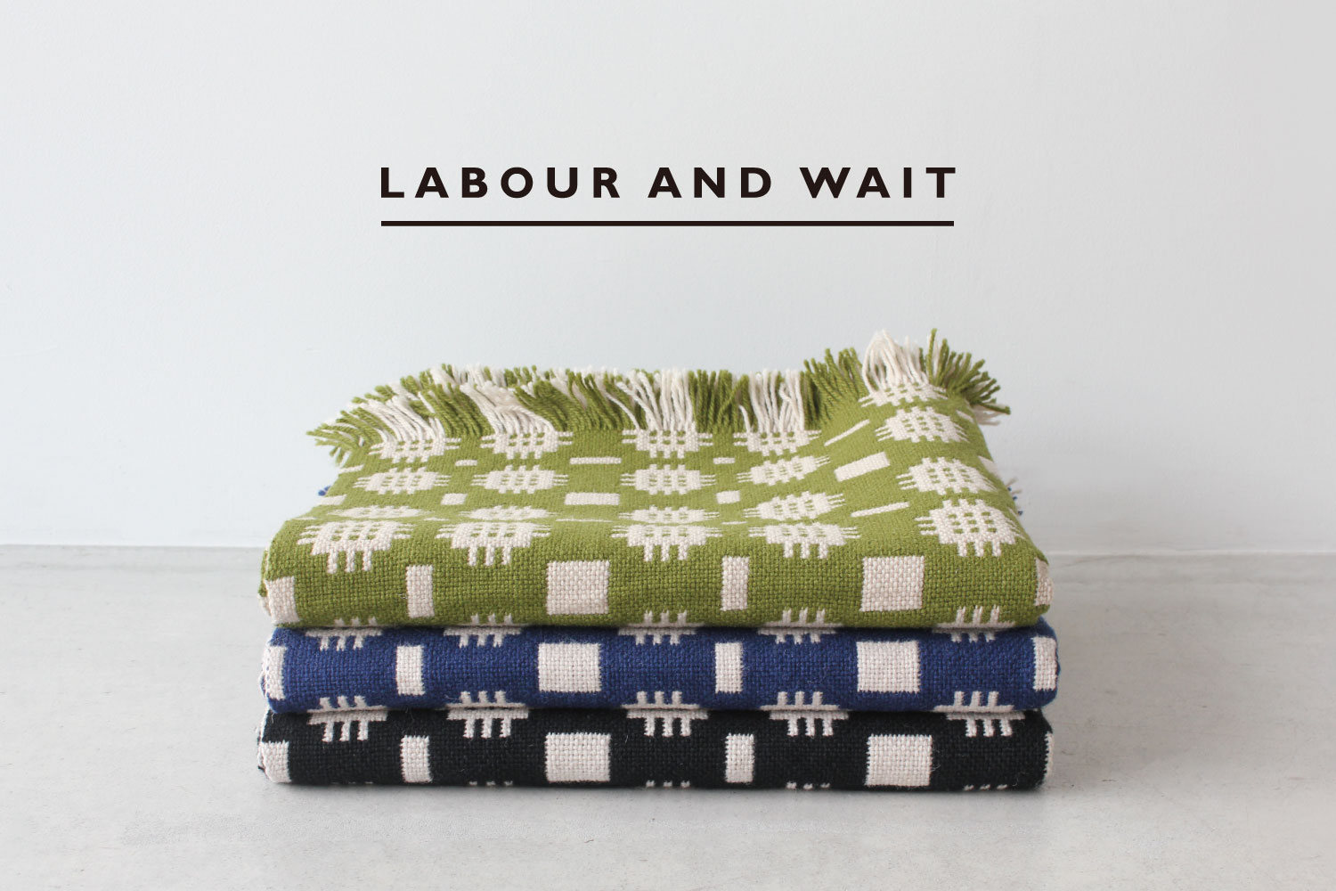 LABOUR AND WAIT - WELSH FLOOR RUG