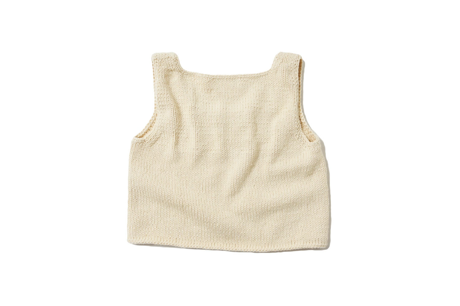 今日もビショップ　NITTO　SQUARE NECK VEST