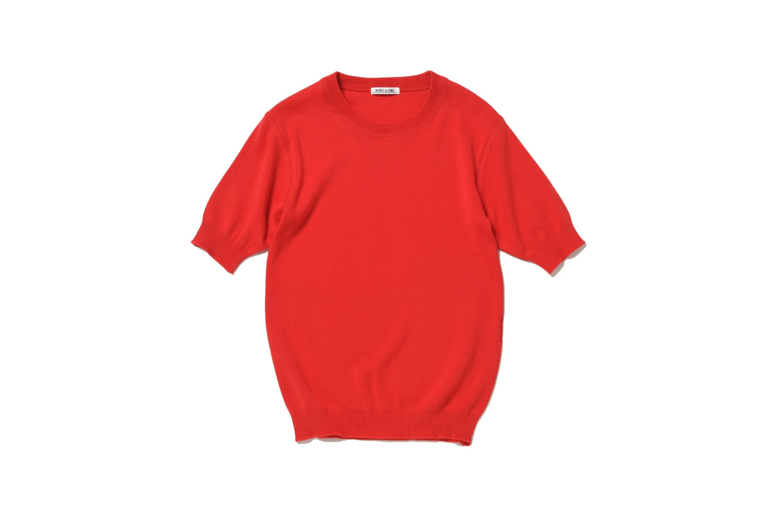 今日もビショップ　MORRIS & SONS　KNIT TEE