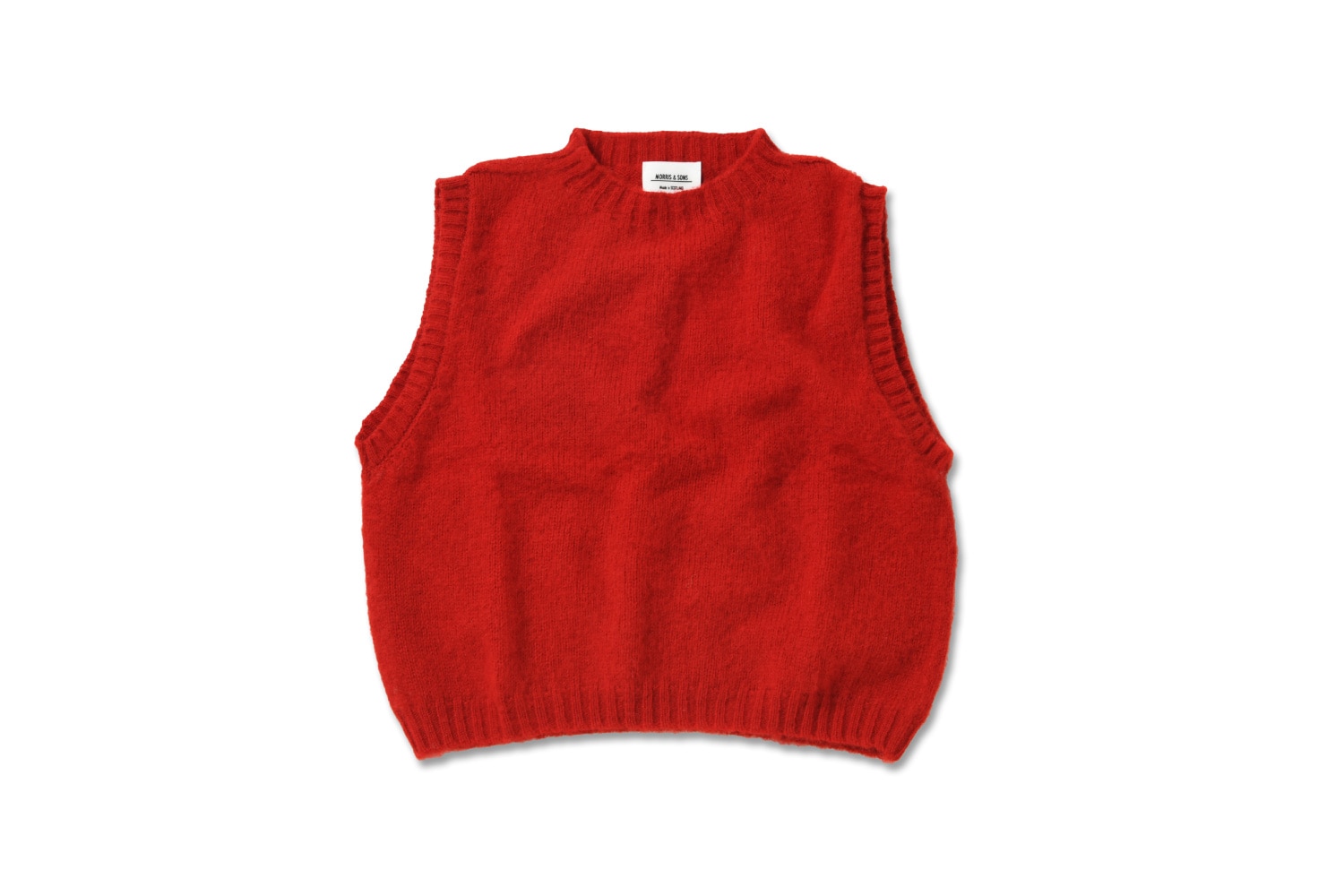 今日もビショップ　MORRIS & SONS　KNIT VEST