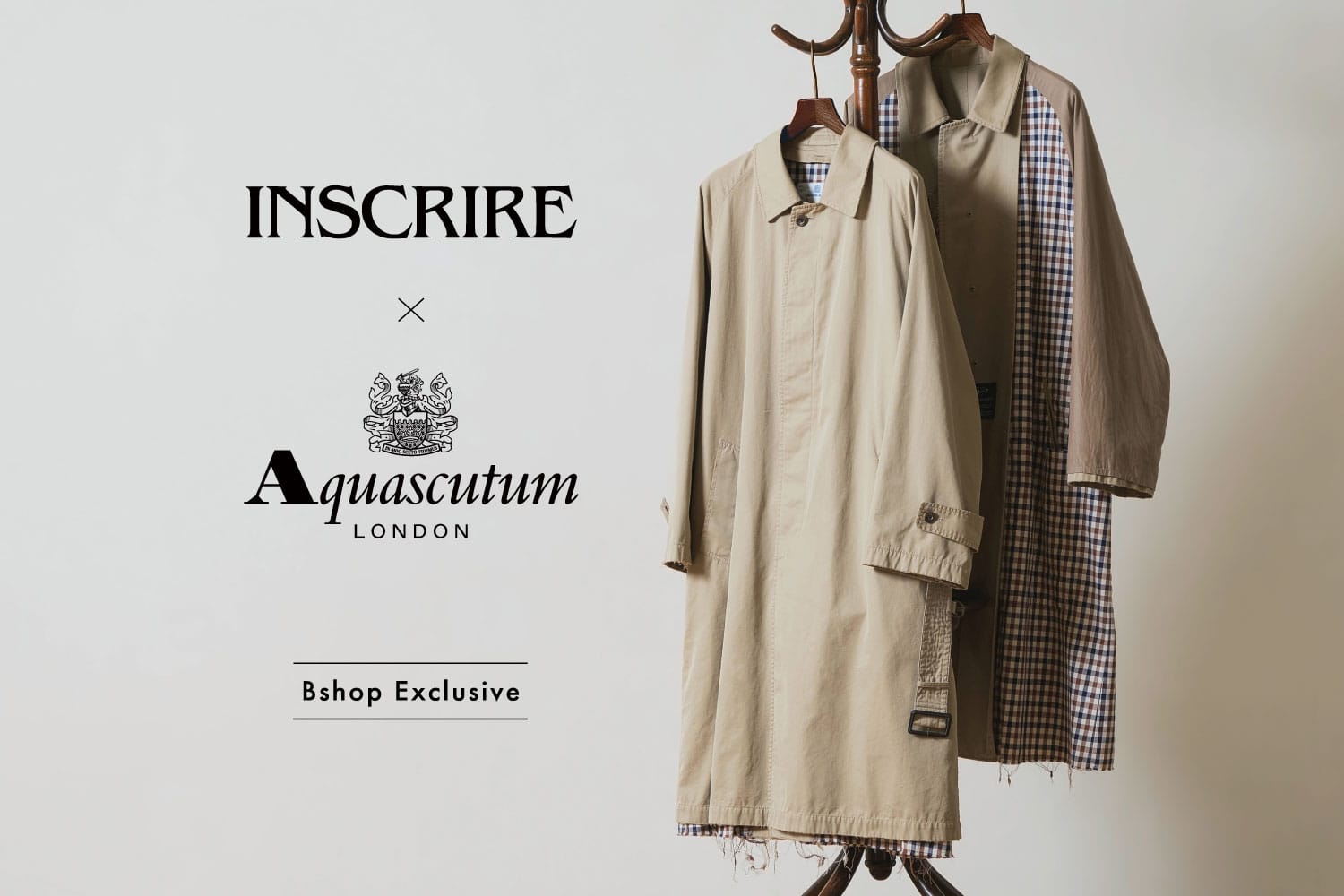 INSCRIRE×Aquascutum - BALMACAAN COAT