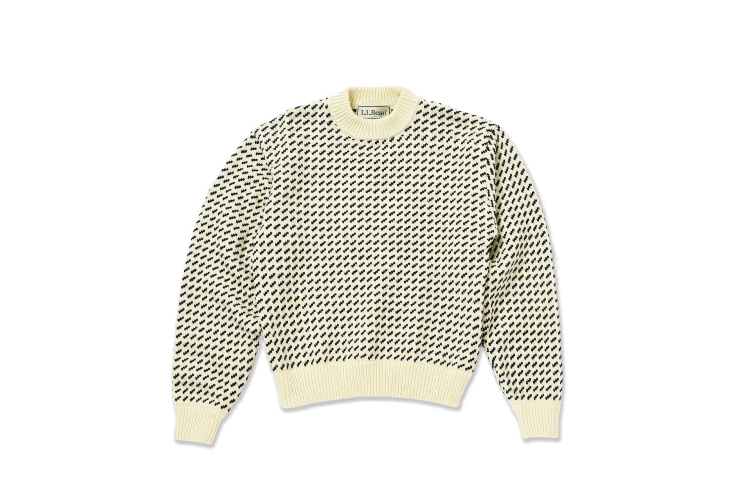 今日もビショップ　L.L.Bean　WAYNE SWEATER BIRD'S EYE（EXCLUSIVE）