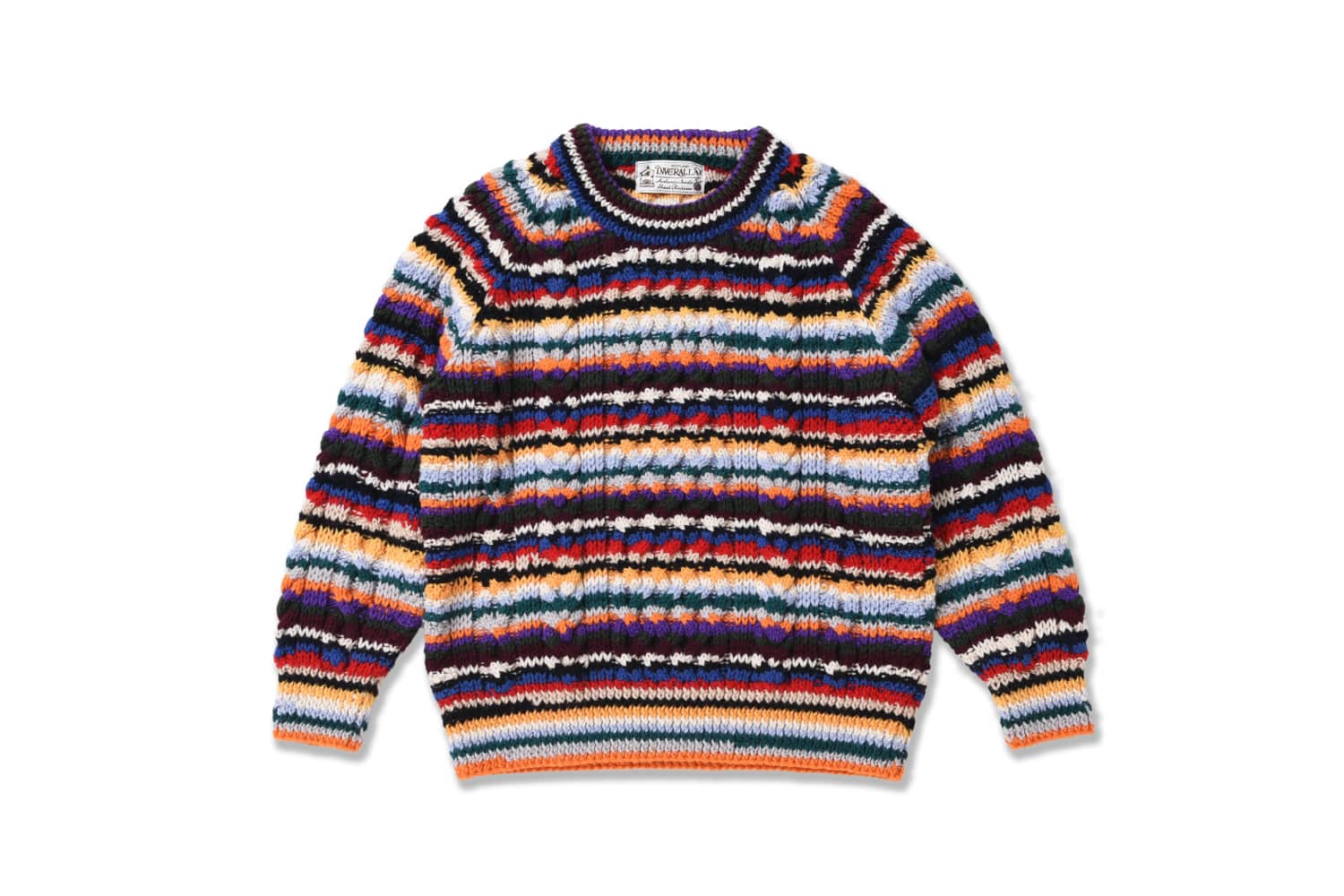 今日もビショップ　INVERALLAN　RIPPLE STRIPE KNIT