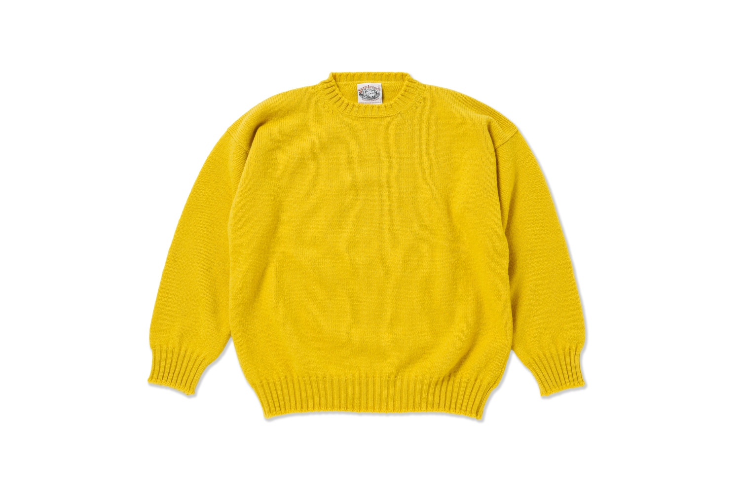 今日もビショップ　Jamieson's Knitwear　CREW NECK KNIT