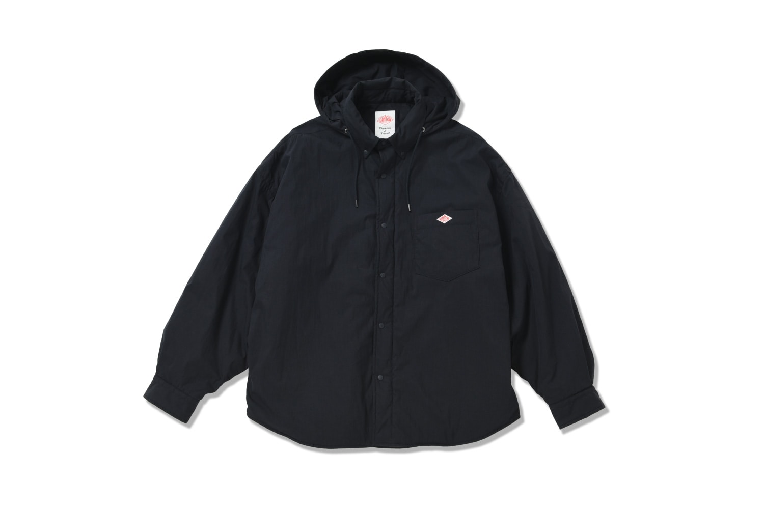 今日もビショップ　DANTON　HOODED SHIRT JACKET