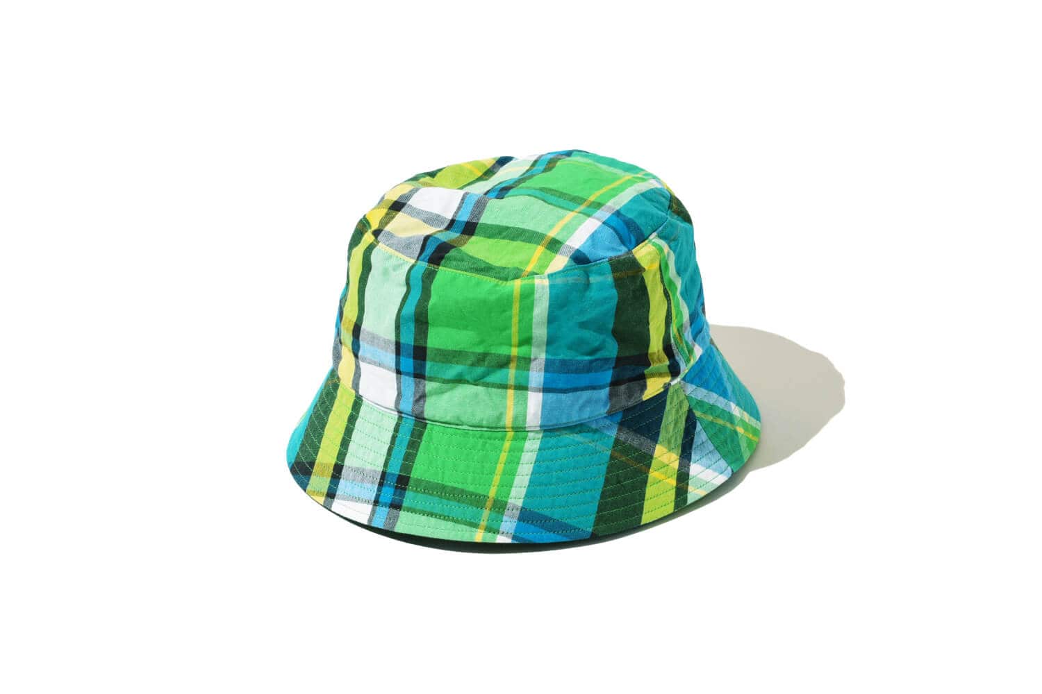 今日もビショップ KIJIMA TAKAYUKI MADRAS CHECK HAT(EXCLUSIVE)