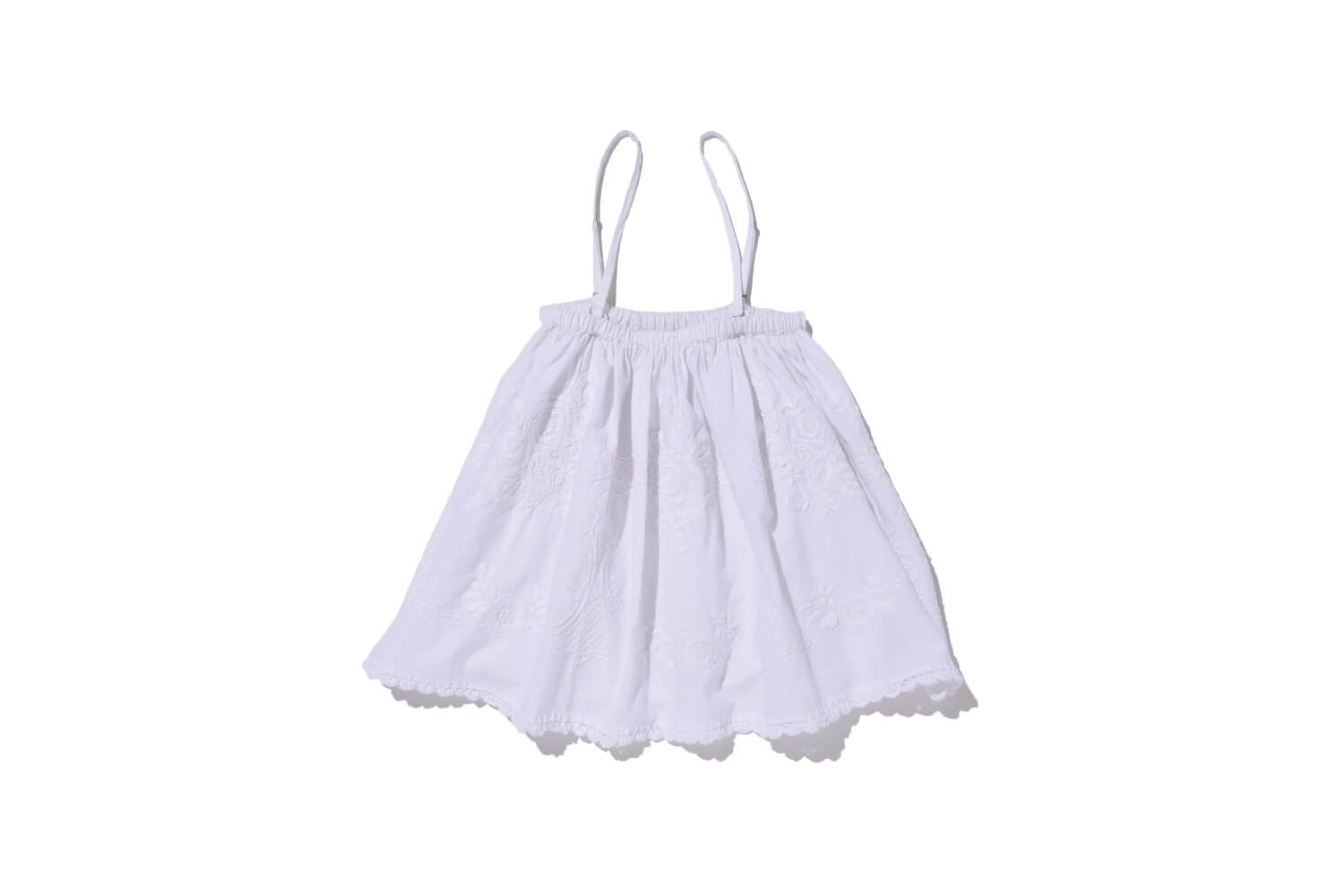 今日もビショップ crinkle crinkle crinkle HAND EMBROIDERY 2WAY MINI SKIRT