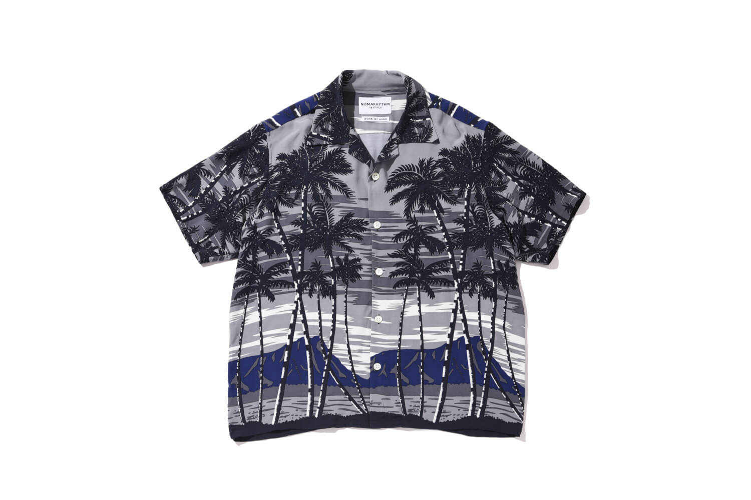 今日もビショップ　NOMARHYTHM TEXTILE　PALM TREE SUMMER SHIRT（EXCLUSIVE）