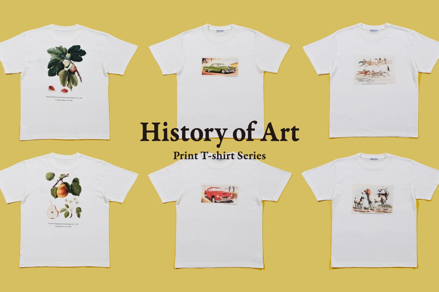 History of Art - Print T-shirt