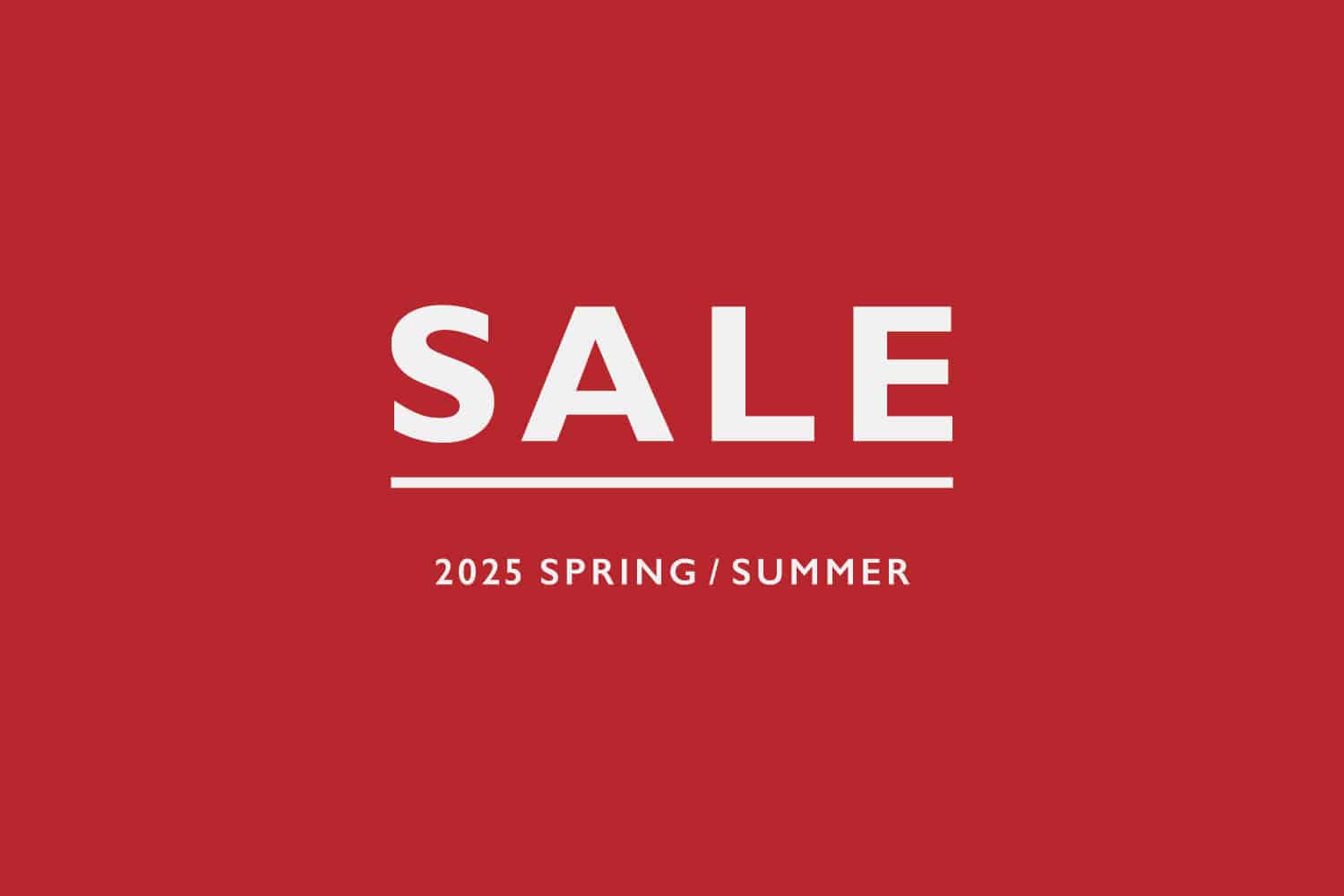 2025 SUMMER SALE