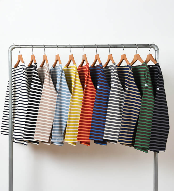 ORCIVAL - 25AW FRENCH BASQUE SHIRT