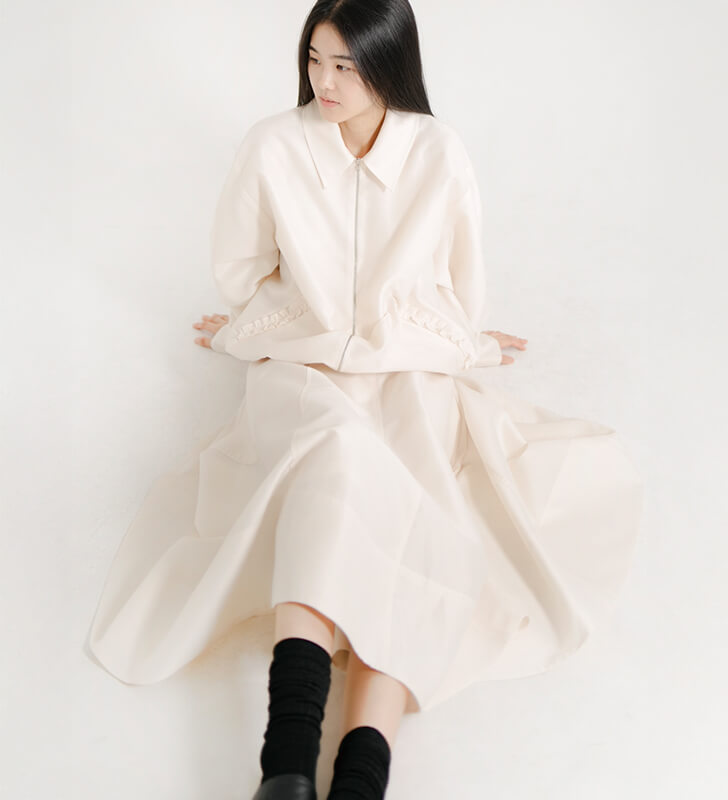kate collar biouson画像