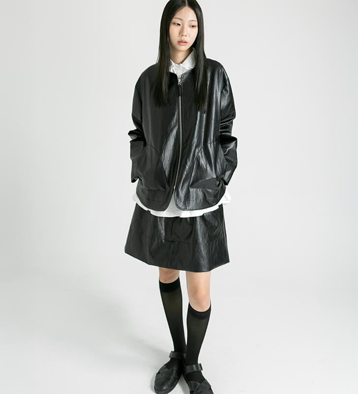 classic leather jk画像