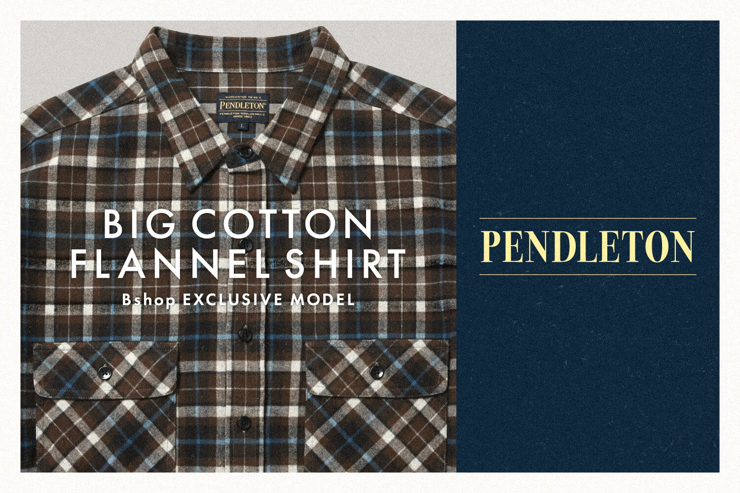 PENDLETON - Regular Collar Shirt (Exclusive)
