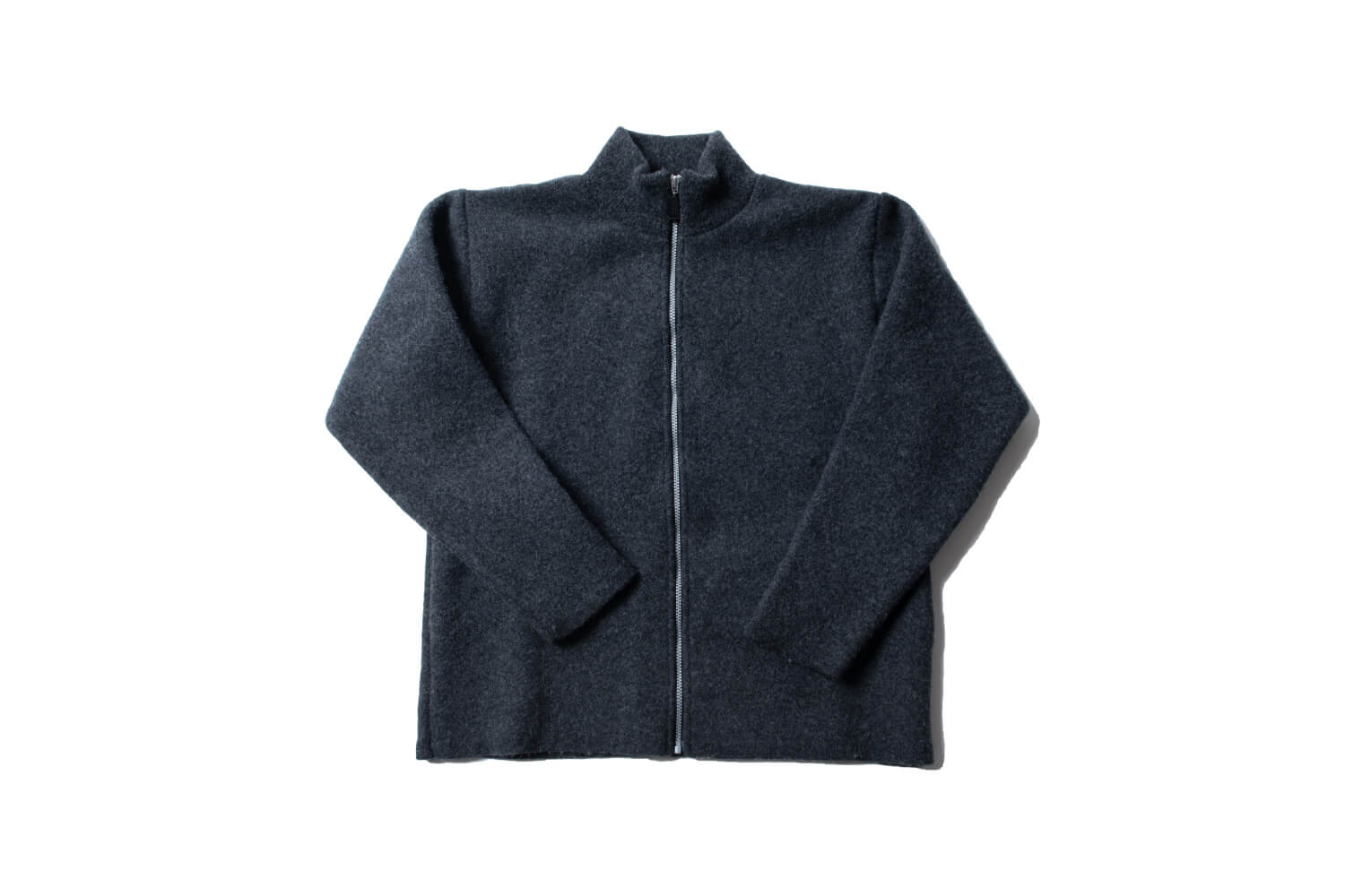 今日もビショップ　Lochaven　Felted Jacket High-Neck with Zip