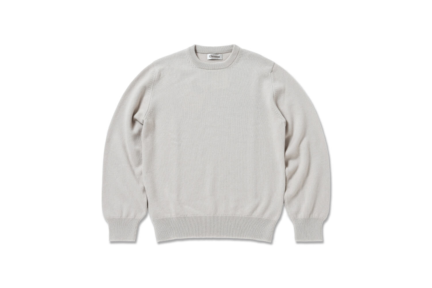 今日もビショップ　Glenmac　CASHMERE CREW NECK KNIT