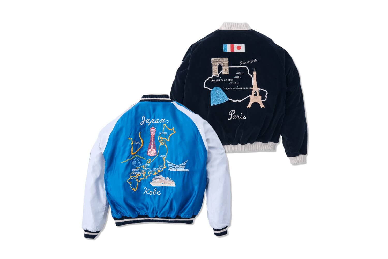 今日もビショップ　TAILOR TOYO　VELVETEEN SOUVENIR JACKET（EXCLUSIVE）