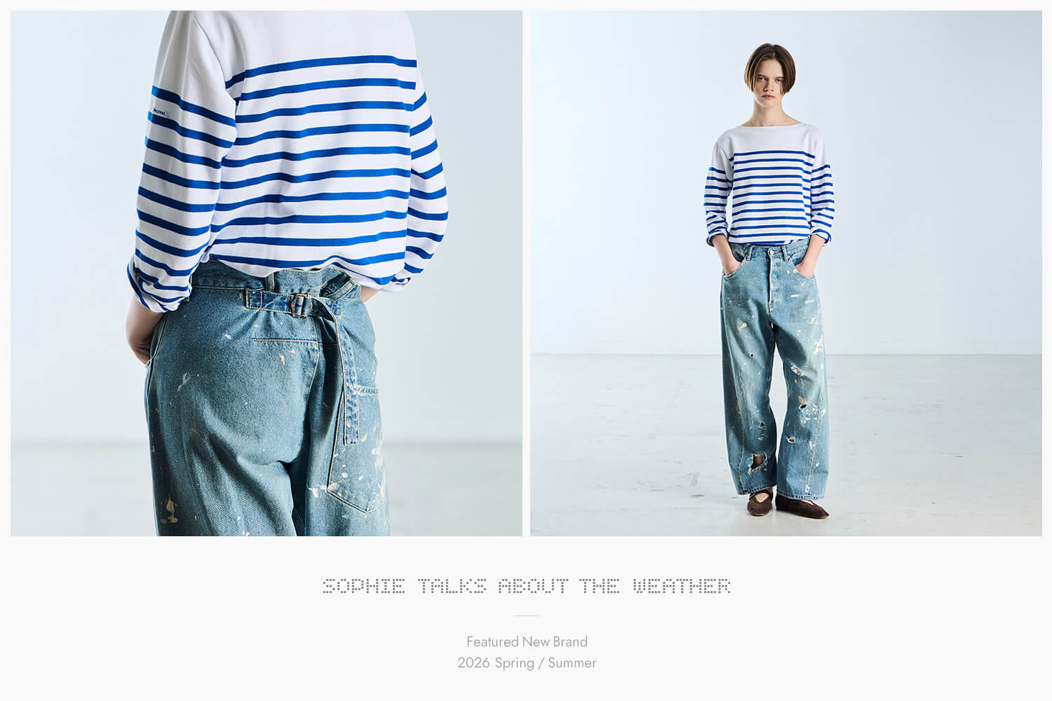 SOPHIE TALKS ABOUT THE WEATHER  |  Featured New Brand