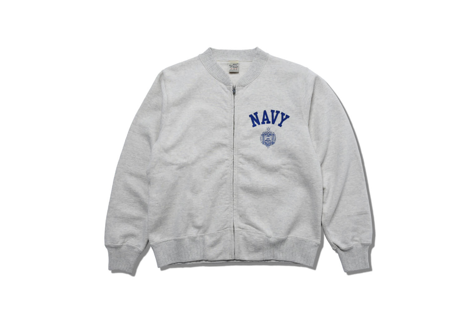 今日もビショップ　BUZZ RICKSON'S　SET-IN ZIP SWEAT SHIRT（EXCLUSIVE）