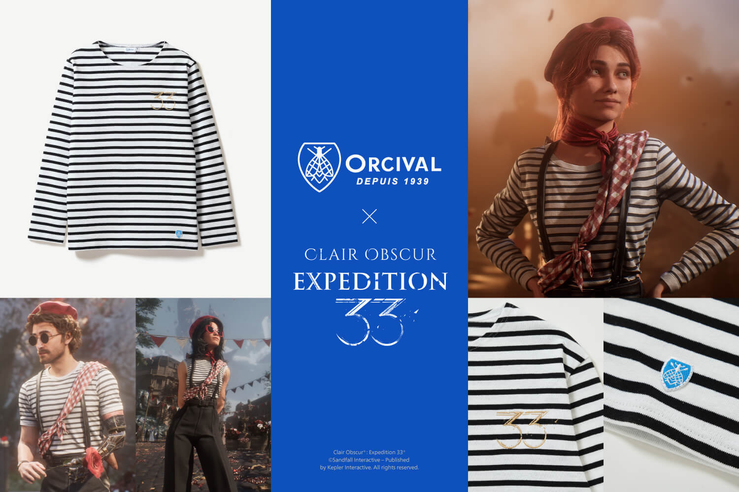 ORCIVAL x Clair Obscur : Expedition 33 COLLABORATION