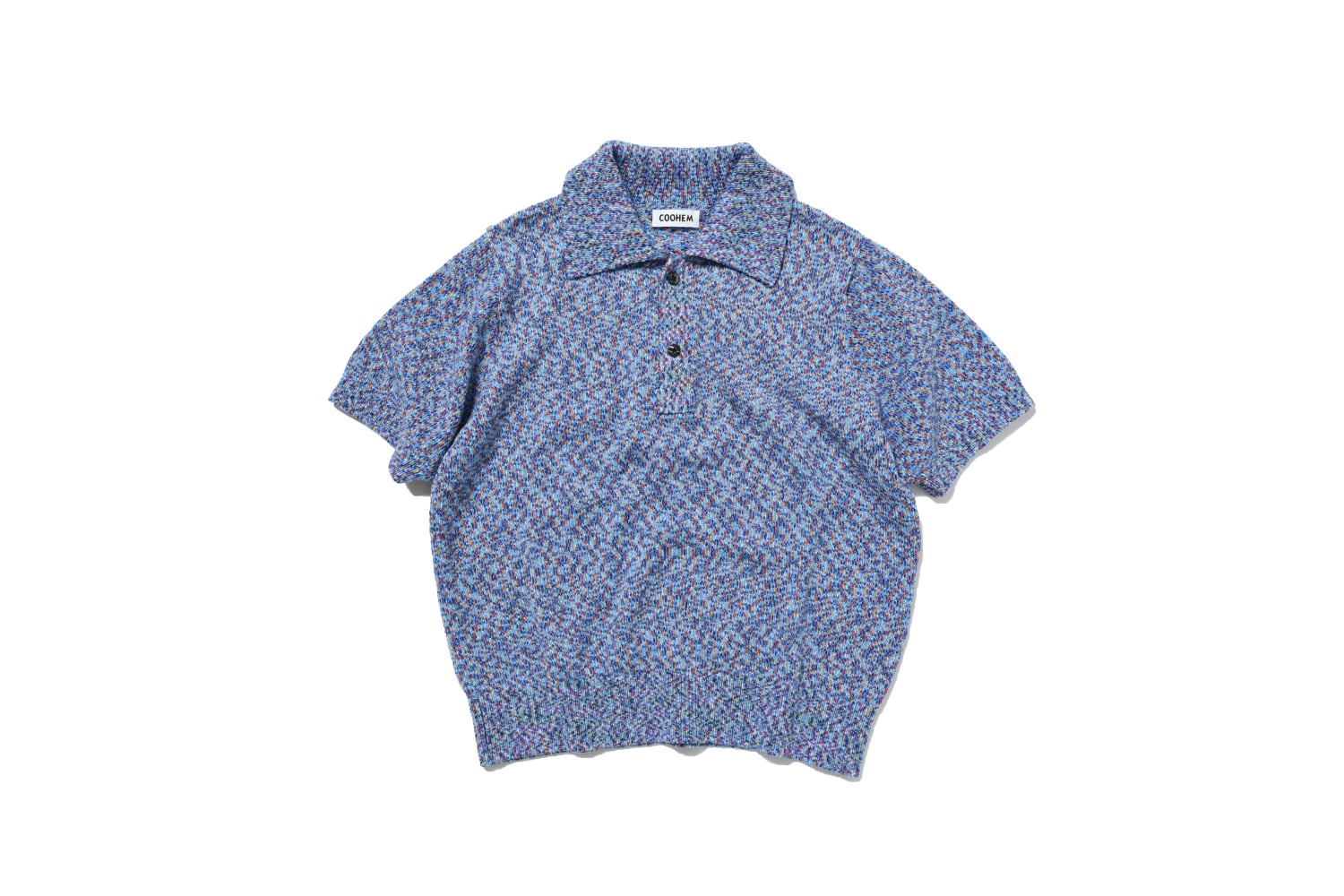 今日もビショップ　COOHEM　MULTICOLOR COTTON KNIT