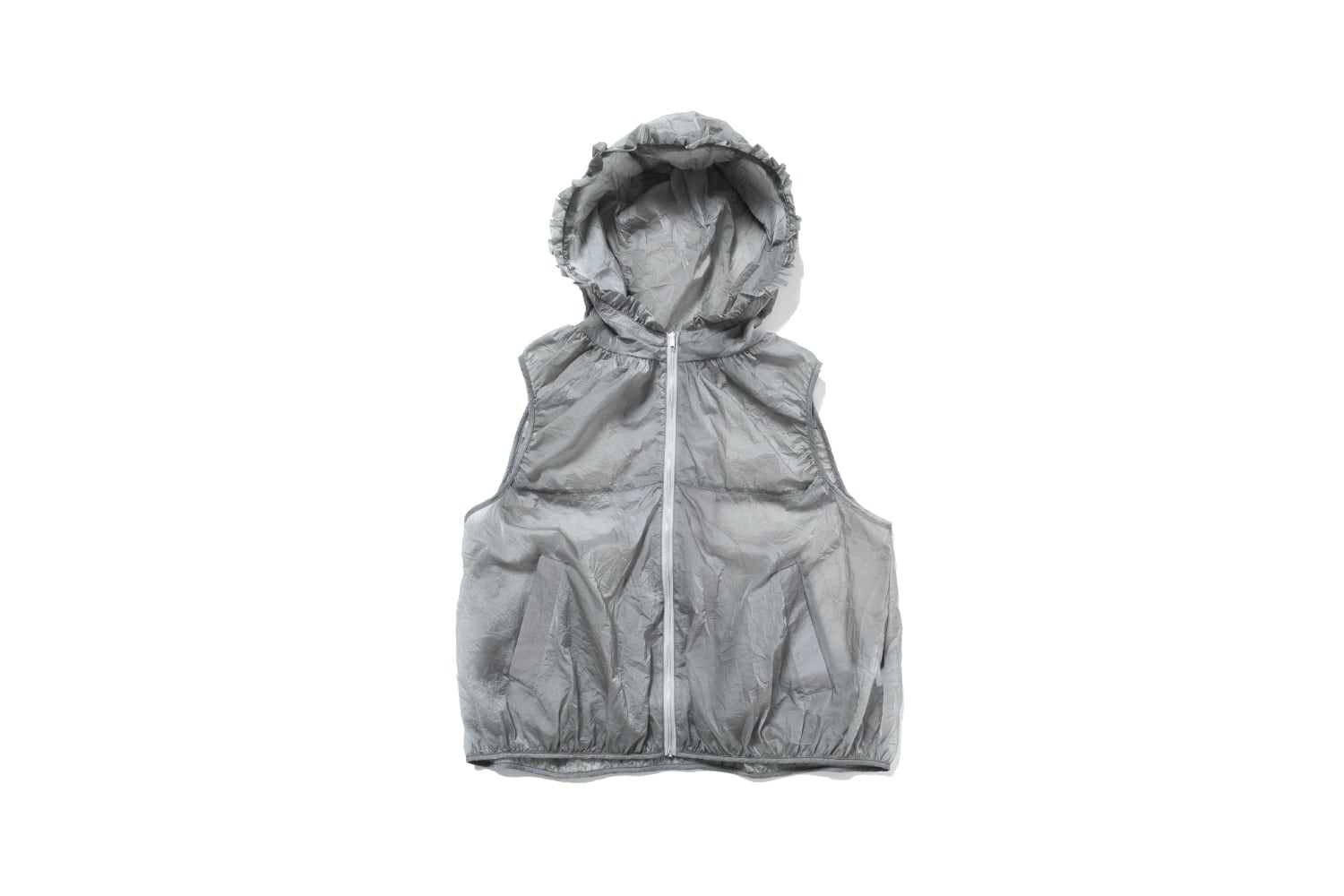 今日もビショップ　eunoia　SHEER HOODED VEST